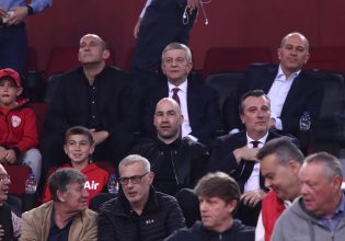 Στο ΣΕΦ ο Σπανούλης παρακολουθεί το Ολυμπιακός – Φενέρμπαχτσε