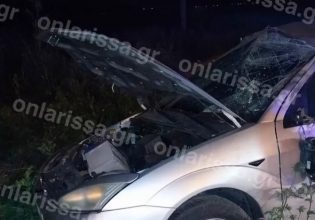 Τροχαίο στη Λάρισα: Στο νοσοκομείο μία έγκυος γυναίκα και ένα αγοράκι δύο ετών