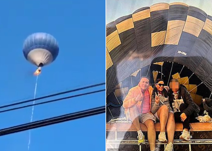 Ασύλληπτη τραγωδία: Μοιραία βόλτα με το αερόστατο για τα γενέθλιά της – Η τελευταία selfie με την κόρη τους