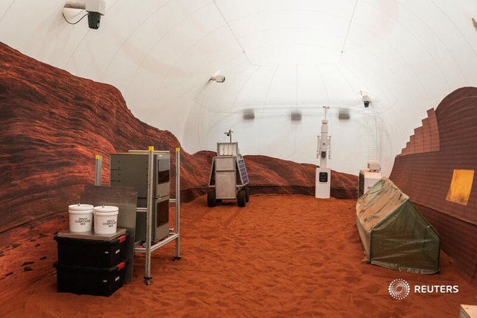 NASA: Ριάλιτι επιβίωσης για τη ζωή στον Άρη – Ξενάγηση στο σπίτι των παικτών