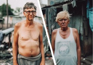 Έτσι θα ήταν Γκέιτς, Τραμπ, Μασκ, Μπέζος ως φτωχοί – Οι εικόνες που έγιναν viral