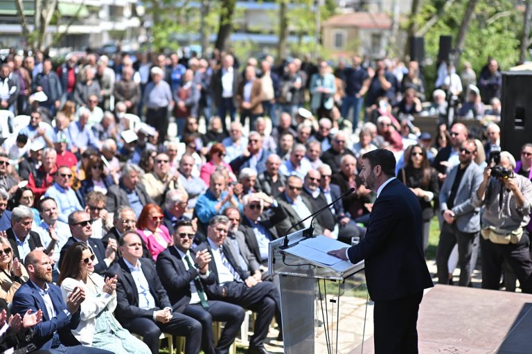 Ανδρουλάκης: «Ψηφίστε ΠΑΣΟΚ για να μην έρθει ούτε Μητσοτάκης, ούτε Τσίπρας»