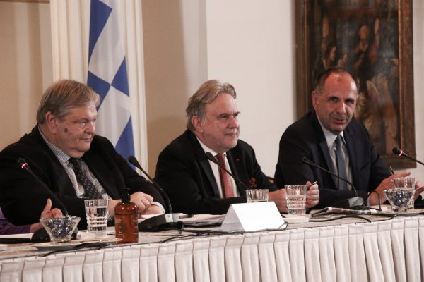 Εκλογές 2023: Συζήτηση για τις μετεκλογικές συνεργασίες – Τι είπαν Γεραπετρίτης, Βενιζέλος και Κατρούγκαλος στον «Κύκλο Ιδεών»