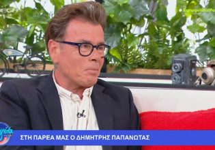 Ο Δημήτρης Παπανώτας «λύγισε» στον αέρα – Τι τον έκανε να συγκινηθεί