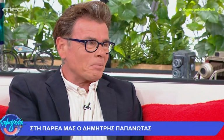 Ο Δημήτρης Παπανώτας «λύγισε» στον αέρα – Τι τον έκανε να συγκινηθεί