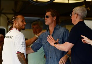 Ο Μπραντ Πιτ θα… κοντράρει τον πρωταθλητή της F1 Λιούις Χάμιλτον