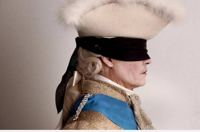 Johnny Depp: Στις Κάννες ως Λουδοβίκος XV