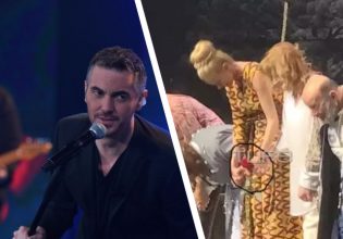 Ο Μιχάλης Χατζηγιάννης στη Ζέτα Μακρυπούλια – Η τρυφερή κίνηση στην πρωταγωνίστρια