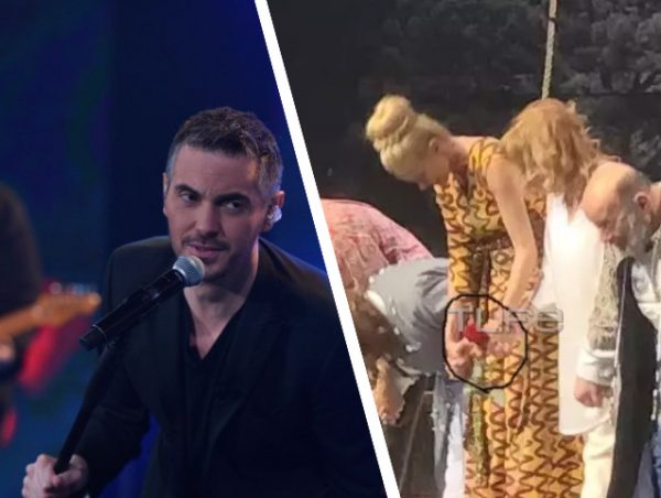 Ο Μιχάλης Χατζηγιάννης στη Ζέτα Μακρυπούλια – Η τρυφερή κίνηση στην πρωταγωνίστρια