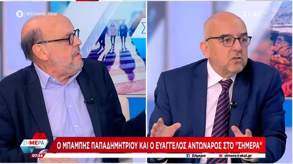 Αντώναρος και Παπαδημητρίου: Καβγάς on air – «Λούμπεν και αμοράλ τύπος»,«βρωμερός, υβριστικός και συκοφάντης»