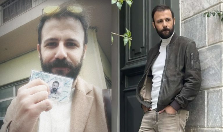 Νίκος Γκέλια: Ο ηθοποιός από το Μαύρο Ρόδο απέκτησε ελληνική ταυτότητα μετά από 26 χρόνια