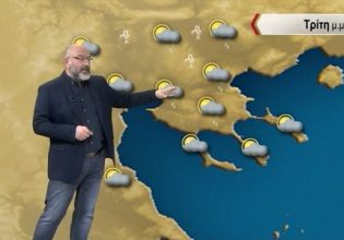 Ζέστη, συννεφιές και θυελλώδεις άνεμοι την Τρίτη – Η πρόγνωση Αρναούτογλου