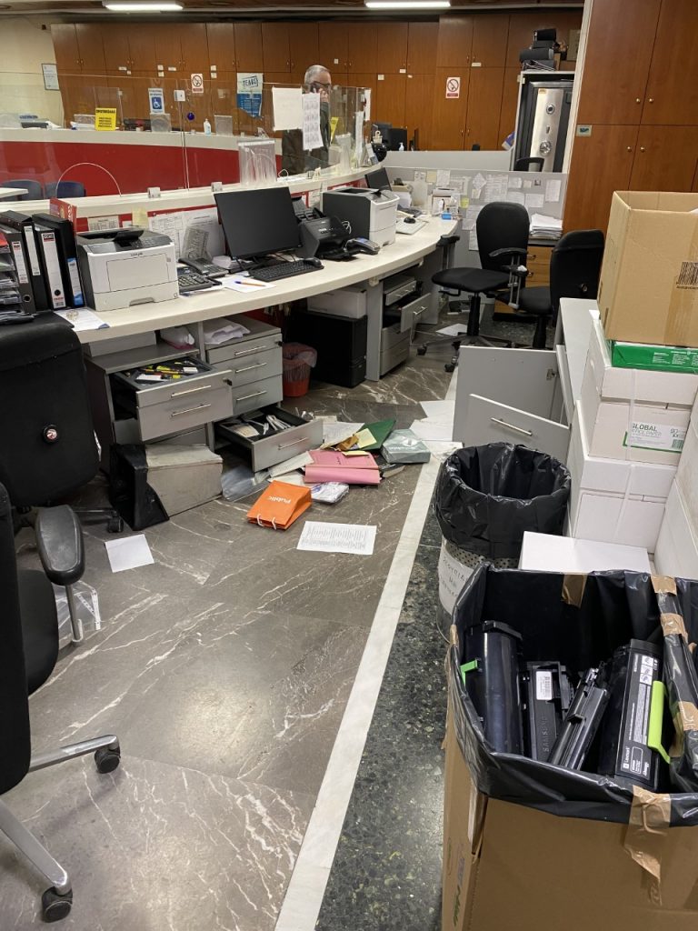 Διάρρηξη στο Δημαρχείο Κομοτηνής