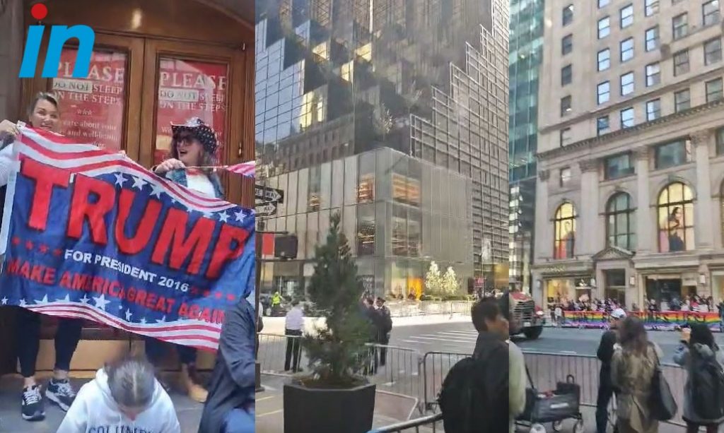 Εν αναμονή των κατηγοριών ο Τραμπ – Το in έξω από τον Trump Tower