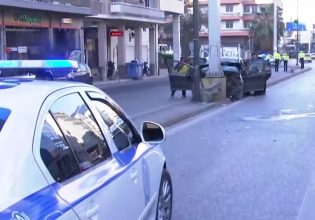 Τροχαίο στη Μεσογείων: Νεκρός ο οδηγός – Δύο τραυματίες