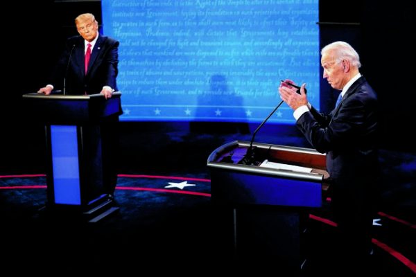 Τραμπ: Δεν βλέπω να μπορεί να είναι ξανά υποψήφιος ο Μπάιντεν