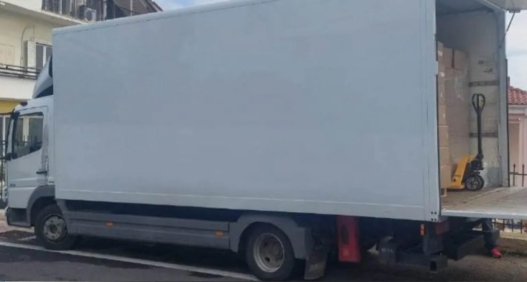 Καταδίωξη φορτηγού στην εθνική οδό – Μετέφερε 181.000 λαθραία πακέτα τσιγάρα