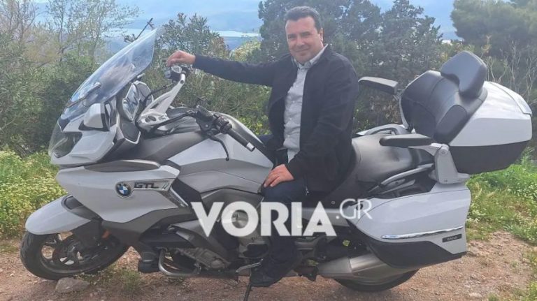 Με μηχανή από τα Σκόπια στους Δελφούς ο Ζόραν Ζάεφ