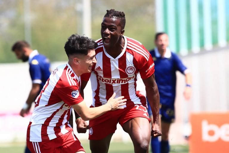 Ολυμπιακός Β’ – Καλλιθέα 5-4: Ασταμάτητοι οι «ερυθρόλευκοι» με πρωταγωνιστή τον Μπα