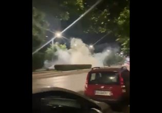 Επεισόδια στο ΑΠΘ: Ενταση και χημικά μετά το Αυτοοργανωμένο Thessaloniki Pride