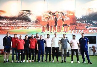 Η ακαδημία του Ολυμπιακού φιλοξένησε τα μέλη του ECA