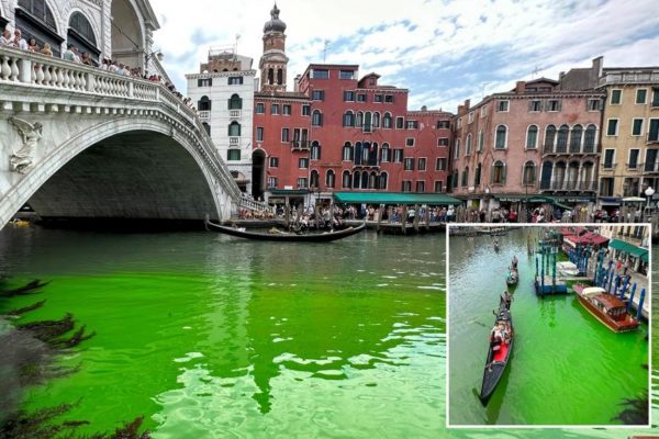 Γιατί έγιναν πράσινα τα νερά στο Μεγάλο Κανάλι της Βενετίας – Όσα έδειξαν οι έρευνες