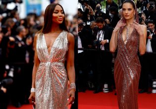 «Αλληθώρισαν» ακόμα… και οι φωτογράφοι – Ναόμι Κάμπελ και Αλεσάντρα Αμπρόζιο έβαλαν «φωτιά» στο κόκκινο χαλί