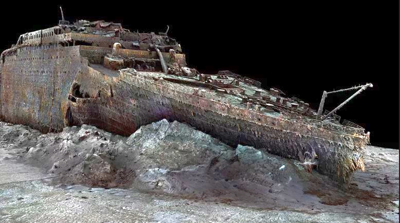 Τιτανικός: Τρισδιάστατο μοντέλο αποκαλύπτει το ναυάγιο όπως δεν το έχουμε ξαναδεί