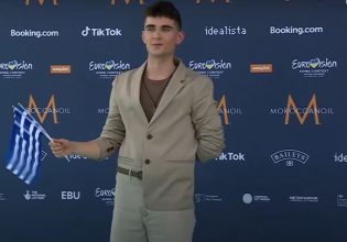 Victor Vernicos: H εμφάνισή του στο τιρκουάζ χαλί της Eurovision