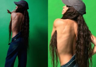 Ελένη Φουρέιρα: Ποζάρει τόπλες και… ξεσηκώνει το Instagram