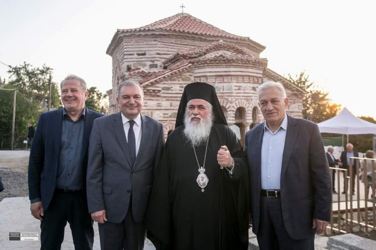 Εγκαίνια του Ιερού Nαού Μεταμορφώσεως του Σωτήρος στο Δήμο Πυλαίας Χορτιάτη