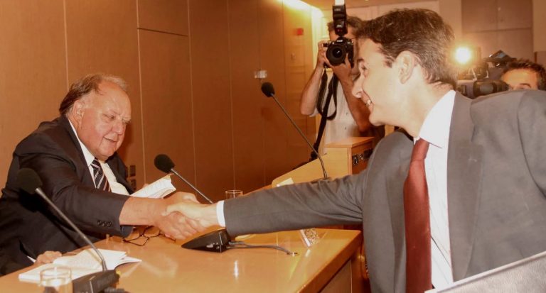 Μητσοτάκης για Πάγκαλο: Άφησε την σφραγίδα του στην πολιτική ζωή της χώρας