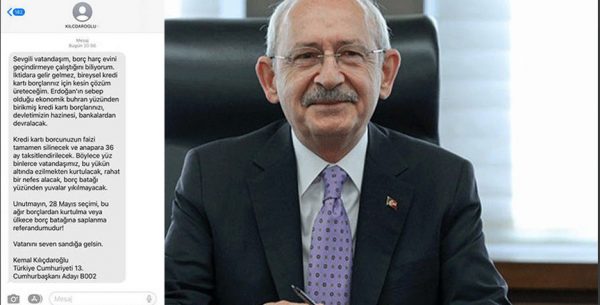 Τουρκία: Απαγόρευσαν τα προεκλογικά SMS του Κεμάλ Κιλιτσντάρογλου