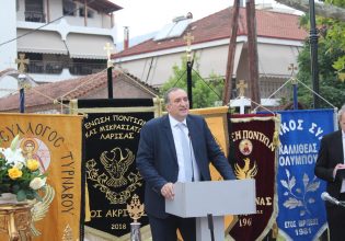 Έγιναν τα αποκαλυπτήρια του Μνημείου Γενοκτονίας Ποντίων στον Τύρναβο