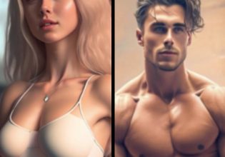 Η τεχνητή νοημοσύνη δημιούργησε τον «ιδανικό άντρα» και την «ιδανική γυναίκα» και προκάλεσε θύελλα αντιδράσεων