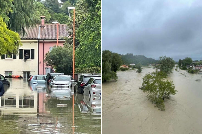 Οκτώ νεκροί από τις πλημμύρες στην Ιταλία - Σε κατάσταση έκτακτης ανάγκη η περιφέρεια Εμίλια-Ρομάνια