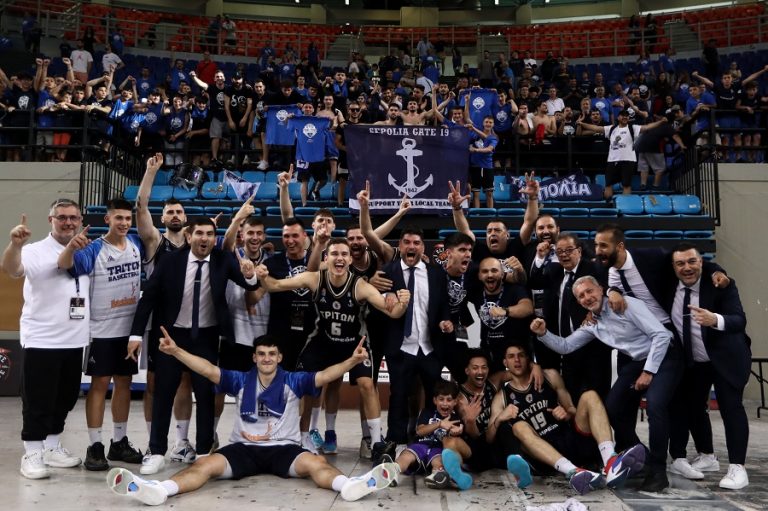Ο Τρίτωνας επιστρέφει στην Basket League μετά από 44 χρόνια (79-77)