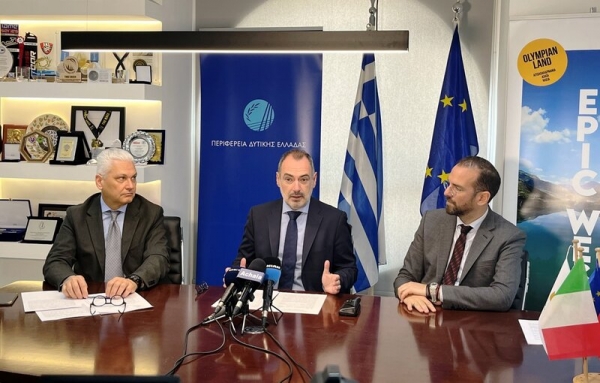 Δεξαμενή Σκέψης με όλες τις Περιφέρειες της Μεσογείου θέλει να δημιουργήσει η Περιφέρεια Δυτικής Ελλάδας