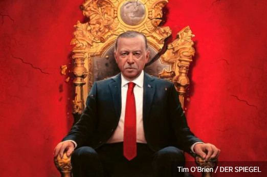Τους έκανε... «Τούρκους» το εξώφυλλο του Der Spiegel - «Ο σπασμένος θρόνος του Ερντογάν»