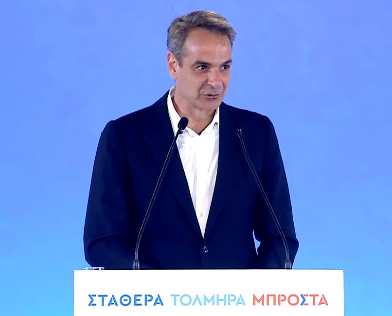 Μητσοτάκης: Μιλάω για την Ελλάδα του 2023 – Αφήνουμε τον Τσίπρα να μιλάει μπροστά στο άγαλμα του Βελουχιώτη