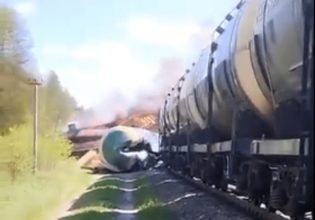 Ρωσία: Εκρηκτικός μηχανισμός προκάλεσε τον εκτροχιασμό αμαξοστοιχίας