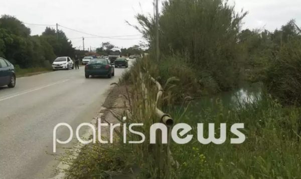 Ατύχημα στον Πύργο: Αυτοκίνητο έπεσε σε αρδευτικό κανάλι – Απεγκλωβίστηκε μόνη της η οδηγός