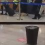 Ρόδος: Πλημμύρισε το αεροδρόμιο – Μαζεύουν με κουβάδες και σφουγγαρίστρες τα νερά