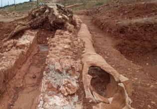 Νέα αρχαιολογική ανακάλυψη στη Χερσόνησο – Στο φως αρχαίος αγωγός μεταφοράς νερού