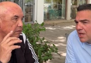 Τσίπρας και Ρότσα ήπιαν καφέ και συζήτησαν για το πρωτάθλημα που δεν πήρε ο Παναθηναϊκός