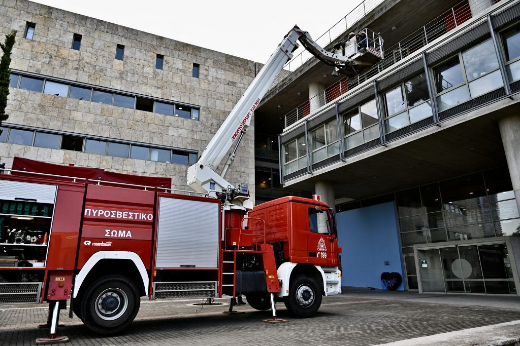 Εκκενώθηκε το Δημαρχείο Θεσσαλονίκης στα πλαίσια άσκησης