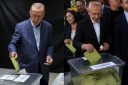 Εκλογές στην Τουρκία: Ψήφισε ο Ταγίπ Ερντογάν