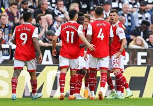 Νιουκάστλ – Άρσεναλ 0-2: Δεν τα παρατούν οι «κανονιέρηδες», συνεχίζουν στο κυνήγι της Σίτι