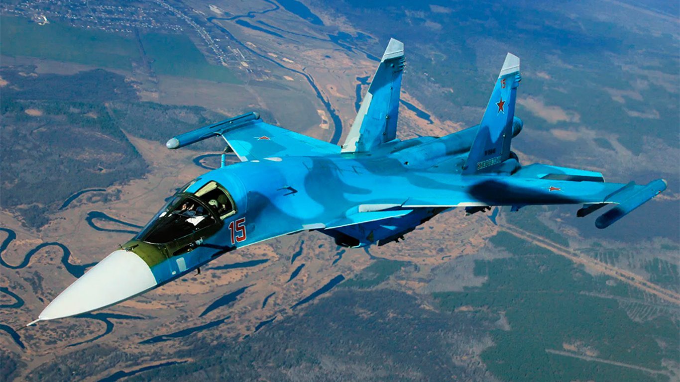 Ρωσικό μαχητικό αεροσκάφος SU-34 συνετρίβη στην περιοχή του Μπριάνσκ