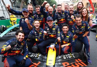 «Πρίγκιπας» ο Φερστάπεν στο Μονακό, δεν πτοήθηκε από την βροχή (pic)